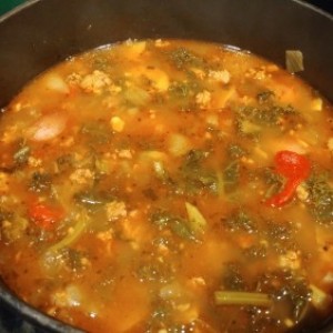 Kale Sausage & Potato Soup